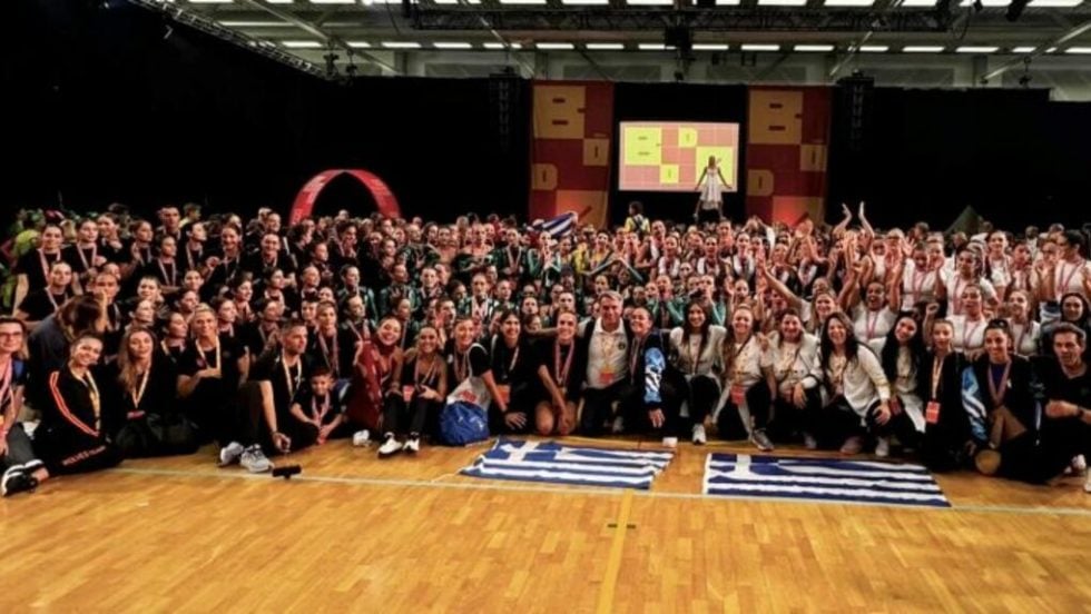 Οι δέκα ελληνικές ομάδες Γυμναστικής για Ολους στο European Gym for Life Challenge στη Νορβηγία.